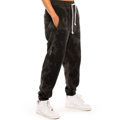 GRIMEY DAY DREAMER BLEACHED SWEATPANTS BLEACHED BLACK