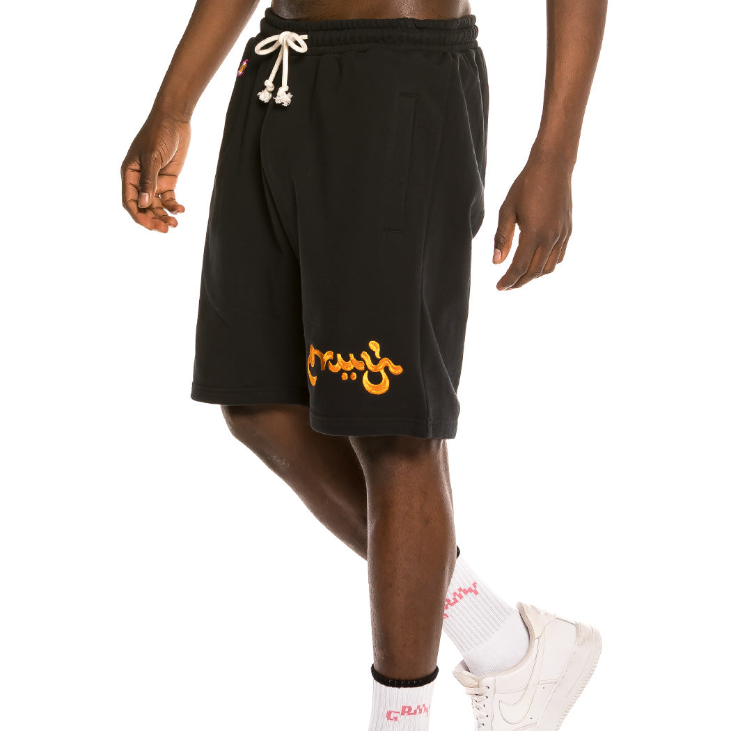 GRIMEY HOPE UNSEEN SWEATSHORTS BLACK