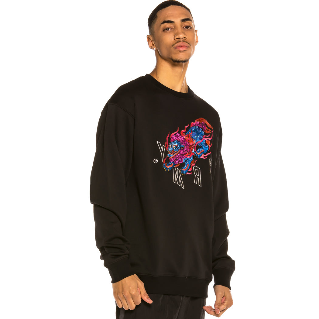 GRIMEY URMAH DOJO CREWNECK BLACK