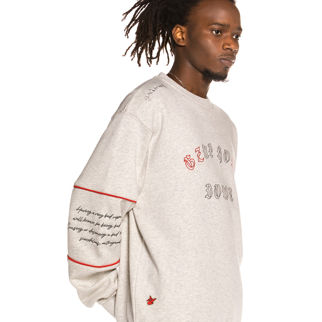 GRMY X GZUZ CREWNECK SPORT GREY