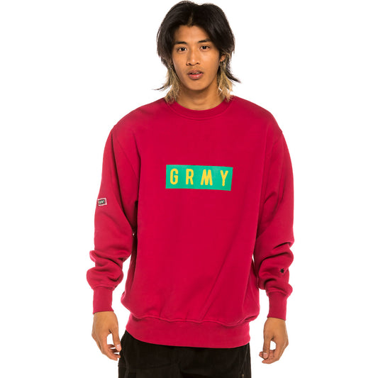 GRIMEY LES MEMORIES CREWNECK RED
