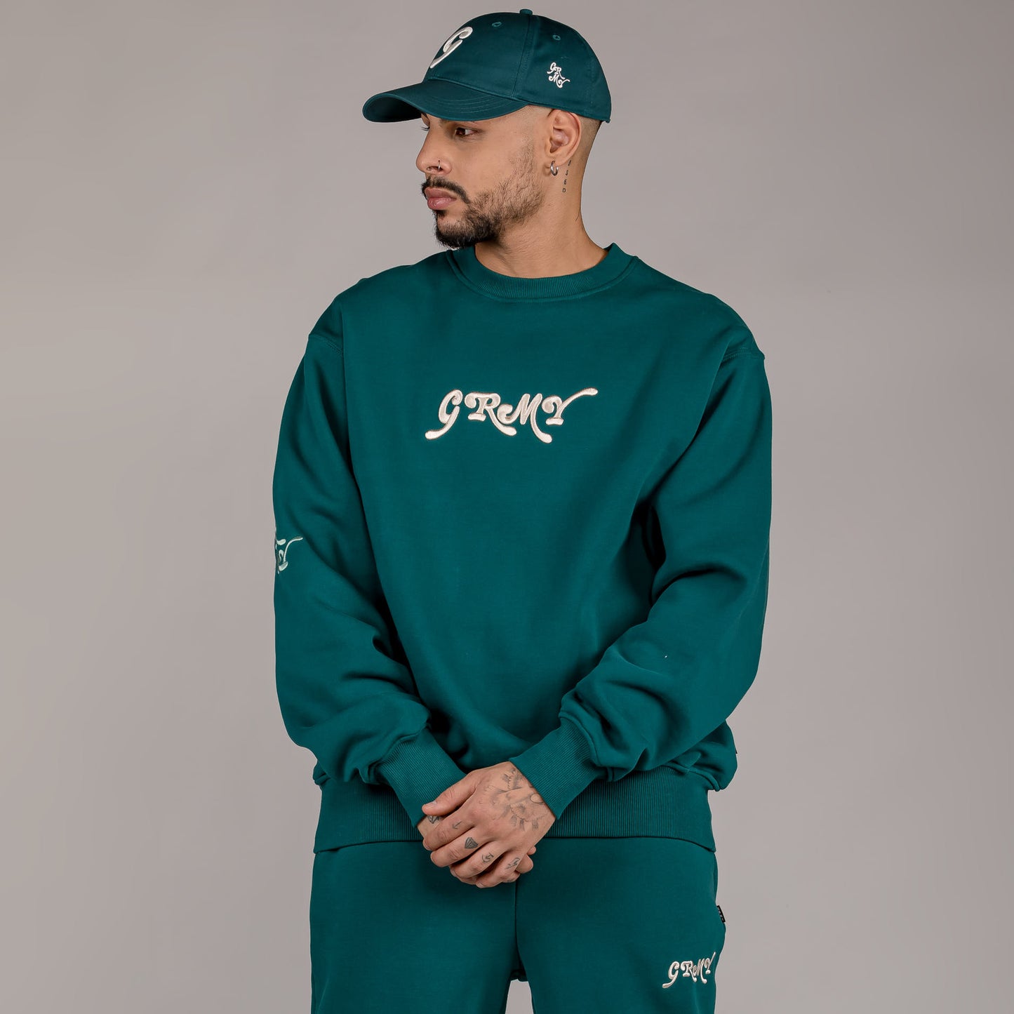 GRIMEY WESTBOUND CREWNECK GREEN