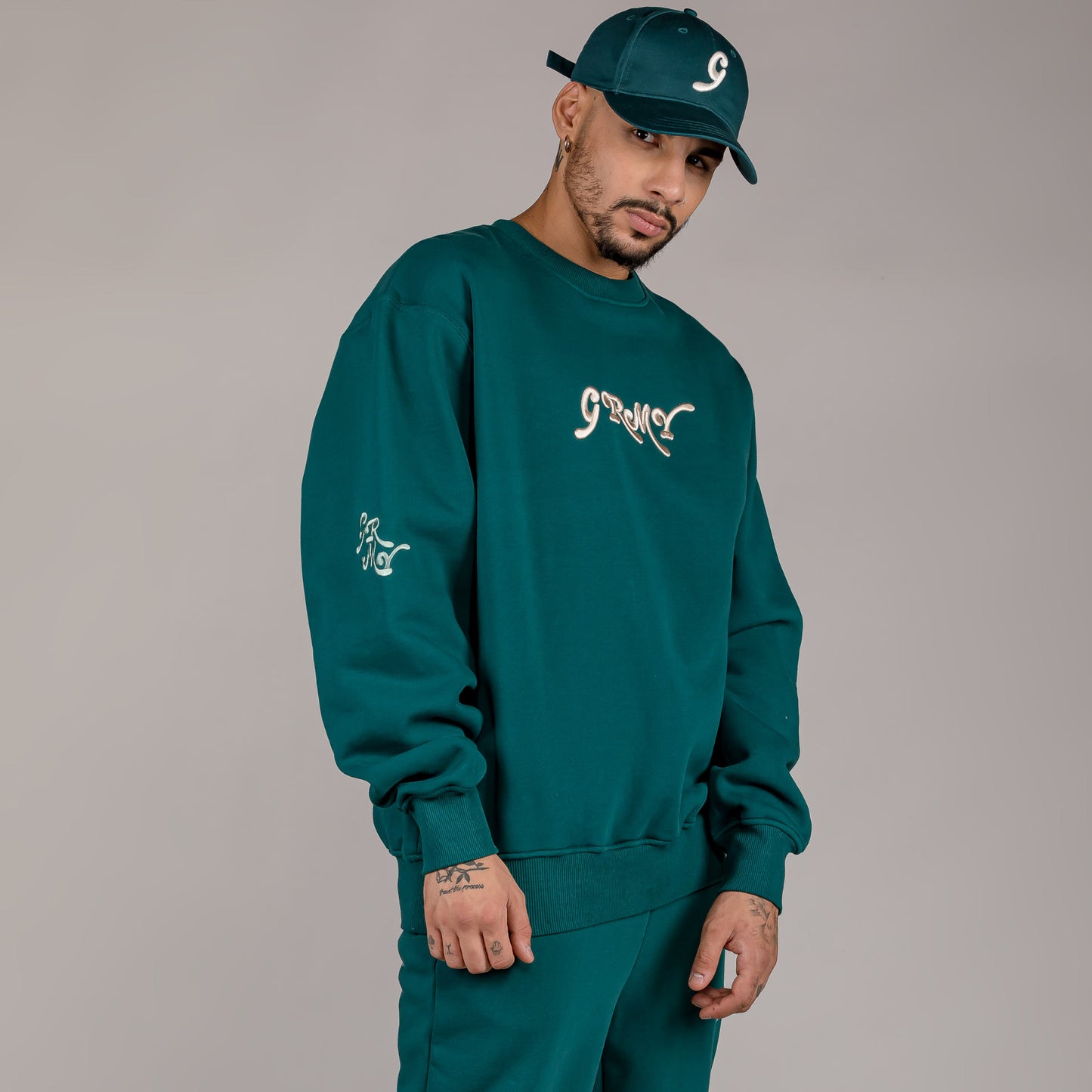 GRIMEY WESTBOUND CREWNECK GREEN
