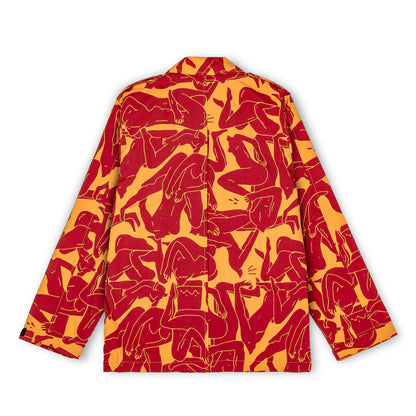 GRIMEY LUST MANTRA TRACK JACKET BROWN