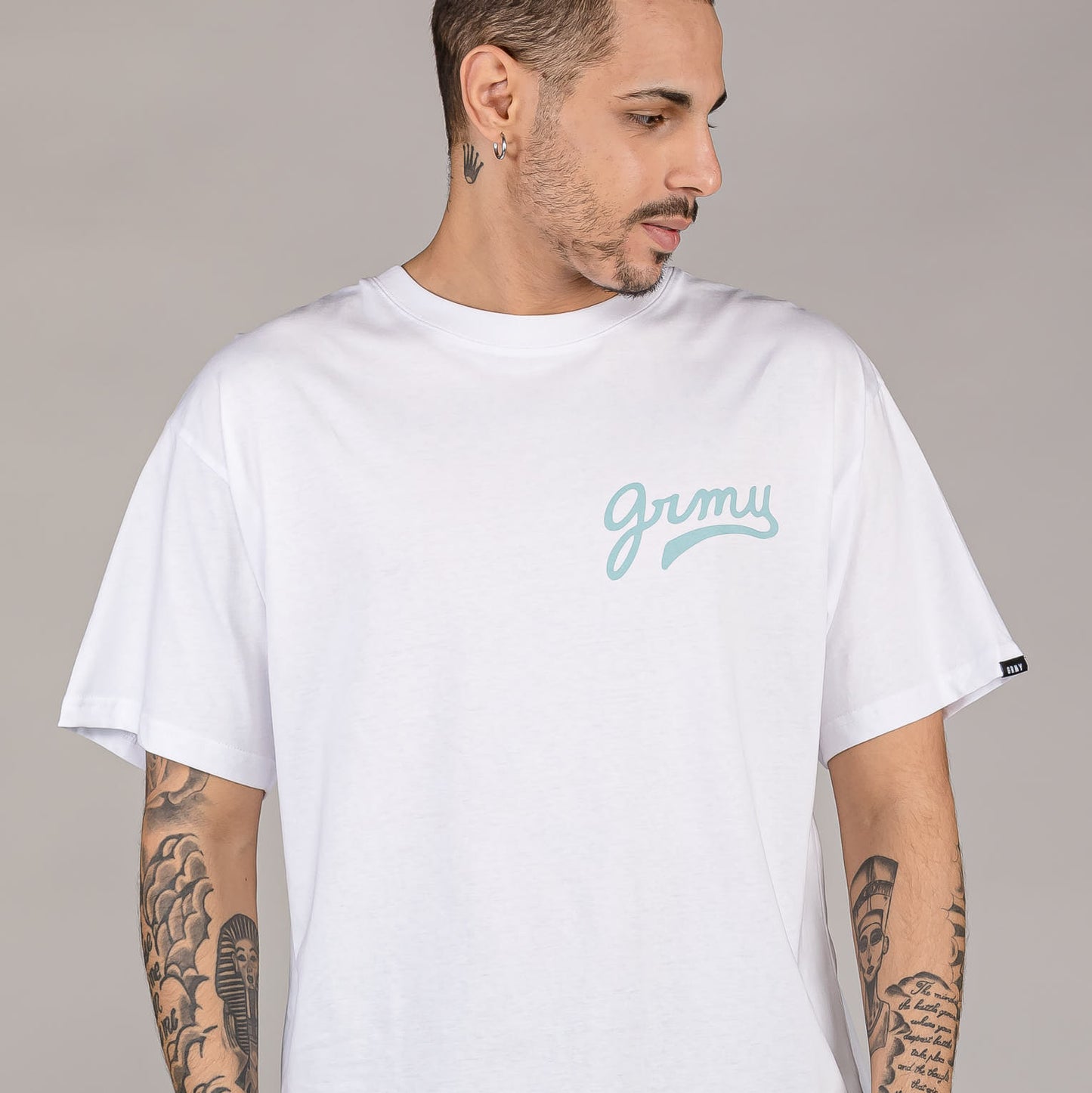GRIMEY HIVE TEE WHITE